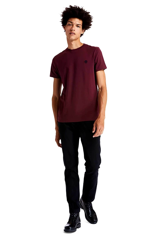 TIMBERLAND Timberland ανδρικό παντελόνι chino Slim Fit "Sargent Lake" - TB0A2BYY0011 Μαύρο