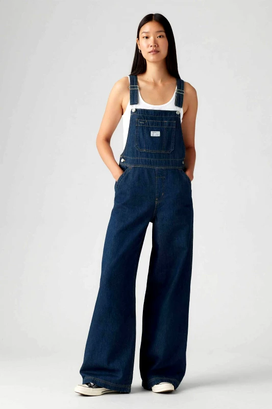 LEVI'S Levi's® γυναικεία denim σαλοπέτα Oversized Fit "XL Overall" - 001V00005 Denim Blue Σκούρο