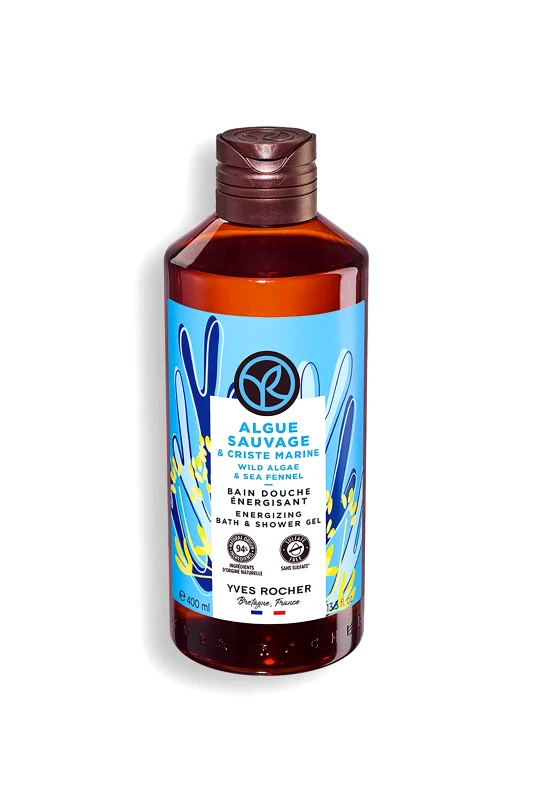 YVES ROCHER Yves Rocher Wild Algae & Sea Fennel Energizing Shower Gel - 13874