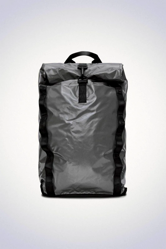 RAINS Rains unisex αδιάβροχο backpack "Sibu Rolltop Rucksack" - RNSSS2414770 Γκρι