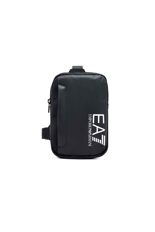 EA7 EA7 unisex τσαντάκι crossbody με λογότυπο - 7X000058AF19722 Μαύρο
