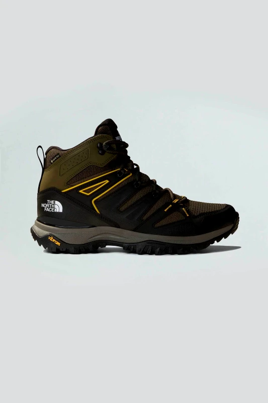 THE NORTH FACE The North Face ανδρικά αδιάβροχα μποτάκια hiking "Hedgehog GORE-TEX® Mid" - NF0A8AAABQW1 Λαδί