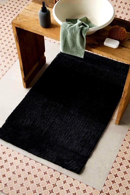 KENTIA Kentia πατάκι μπάνιου μονόχρωμο 60 x 90 cm "Pierce 30" - 000078278