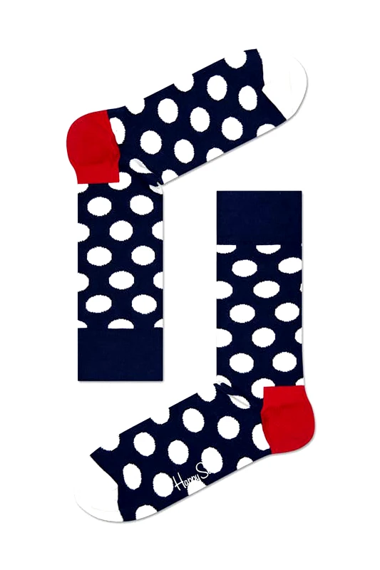 HAPPY SOCKS Happy Socks unisex κάλτσες "Big Dot" - BDO01-6650 Μπλε