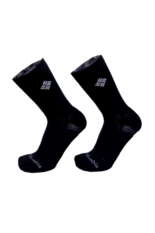 COLUMBIA Columbia unisex μακριές κάλτσες "Columbia Hike" - C1403Black-L Μαύρο