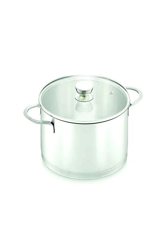 COOK SHOP Cook-Shop μαρμίτα ανοξείδωτη με καπάκι ECO 24cm -6,5lt - 30002458.1