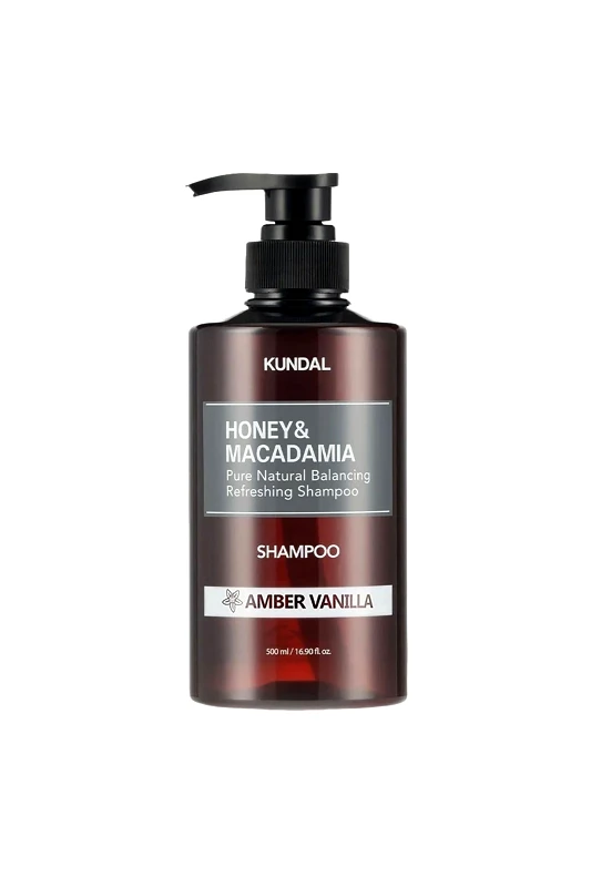 KUNDAL Kundal Honey & Macadamia Nature Shampoo - Amber Vanilla 500 ml - 8809568742047