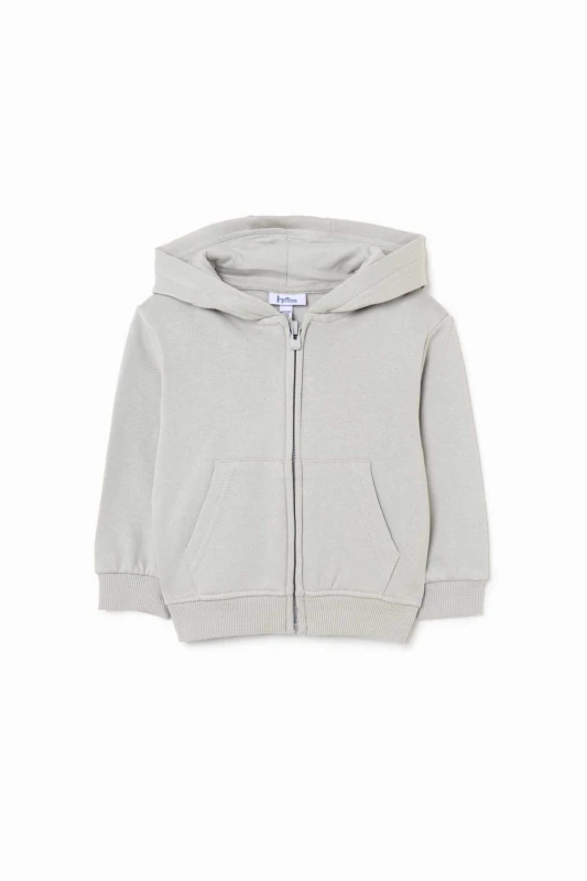OVS KIDS OVS βρεφική ζακέτα φούτερ με κουκούλα Regular Fit - 002488466 Γκρι