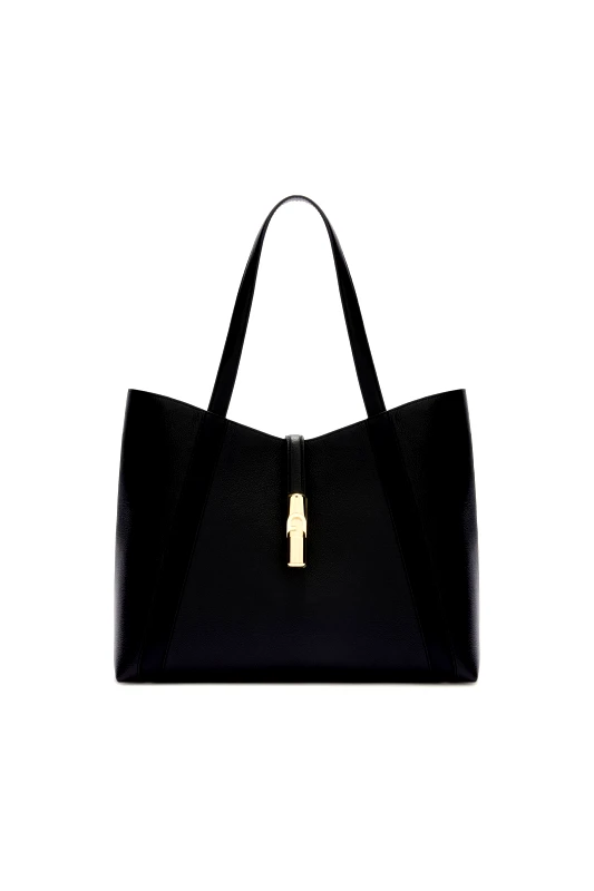 FURLA Furla γυναικεία δερμάτινη τσάντα ώμου "Goccia Tote L" - WB01788-BX3353 Μαύρο
