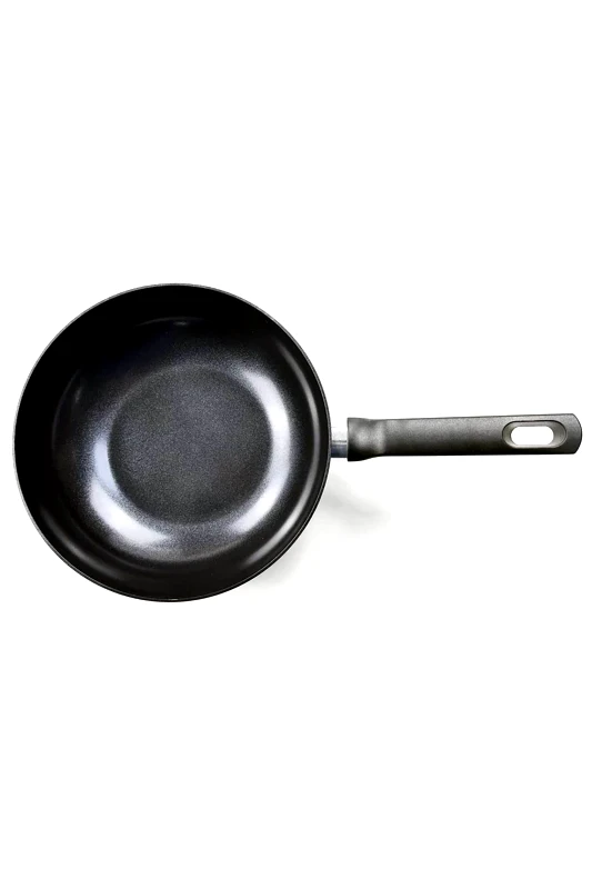 COOK SHOP Cook-Shop wok με κεραμική αντικολλητική επίστρωση μαύρο venice 28 cm - 3523148