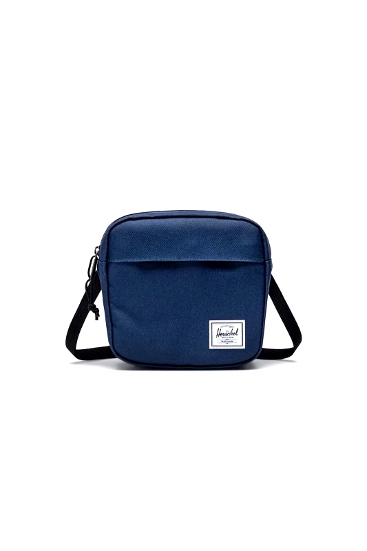 HERSCHEL Herschel unisex τσάντα crossbody μονόχρωμη με contrast logo patch "Classic™" 2 L - 66UACL00897 Σκούρο Μπλε