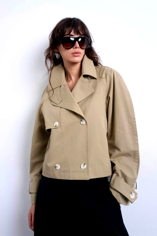 TOPSHOP Topshop γυναικείο καπαρτινάκι μονόχρωμο "Mia" - 31000930 Μπεζ