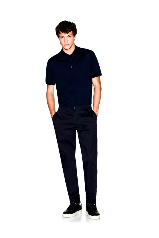 ARMANI EXCHANGE Armani Exchange ανδρικό παντελόνι chino Regular Fit - XM001162AF13236 Σκούρο Μπλε