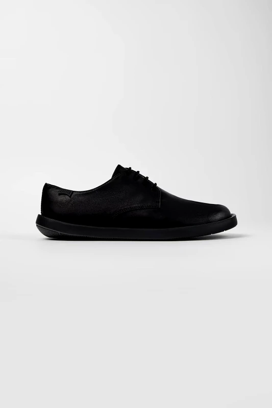 CAMPER Camper ανδρικά δερμάτινα παπούτσια oxford "Wagon" - K100669-018 Μαύρο