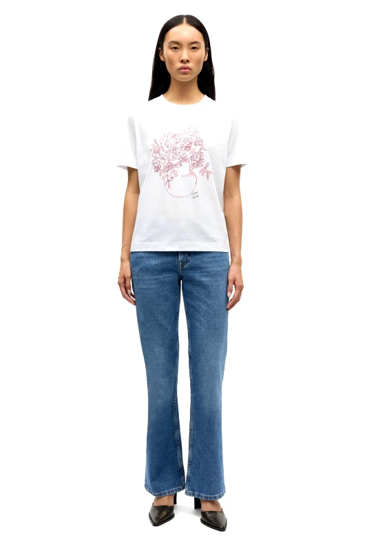 SAMSØE SAMSØE Samsøe Samsøe γυναικείο τζιν παντελόνι "Salella" - F25300054 Denim Blue Ανοιχτό