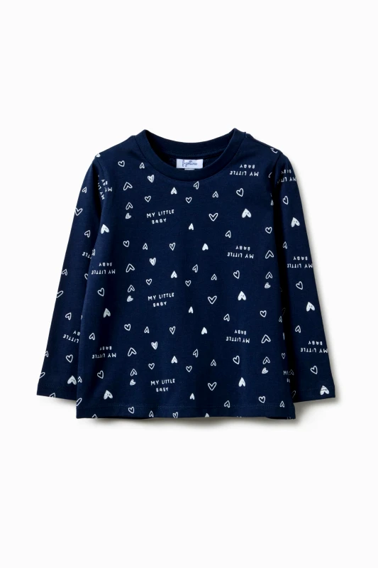 OVS KIDS OVS βρεφική μπλούζα με all-over print Regular Fit - 002553209 Μπλε Σκούρο