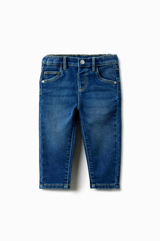 OVS KIDS OVS βρεφικό τζιν παντελόνι Regular Fit - 002515426 Denim Blue