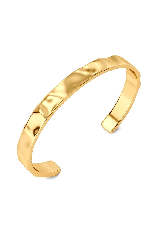 EDBLAD EDBLAD ανδρικό βραχιόλι "River Bangle Gold S" - 130352-S