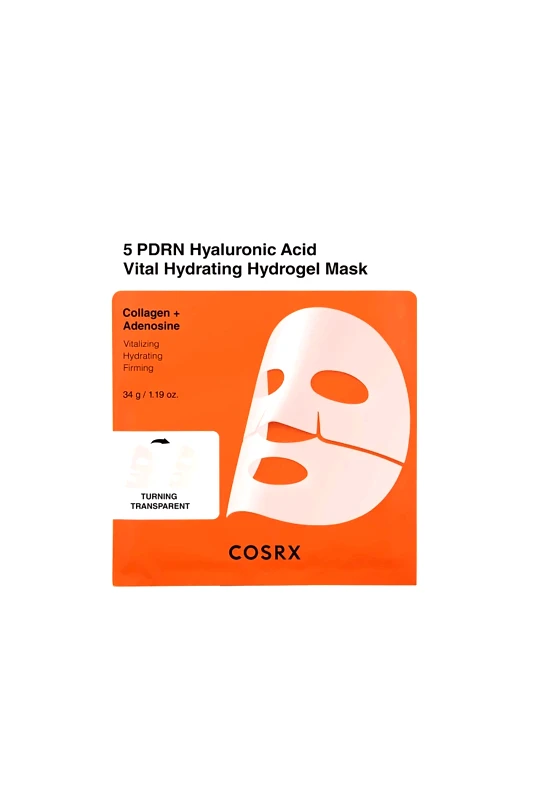 COSRX Cosrx 5 Pdrn Hyaluronic Acid Vital Hydrating Hydrogel Mask 34 gr - 8800311120907