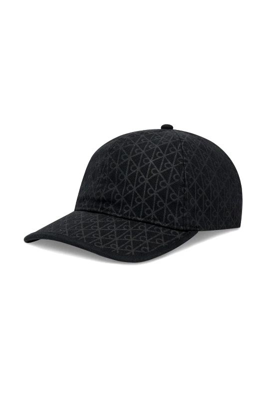 CALVIN KLEIN JEANS Calvin Klein Jeans γυναικείο καπέλο jockey με all-over monogram - LV04F5036G Μαύρο