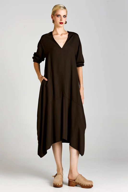 Lumina Φόρεμα με V από 100% viscose