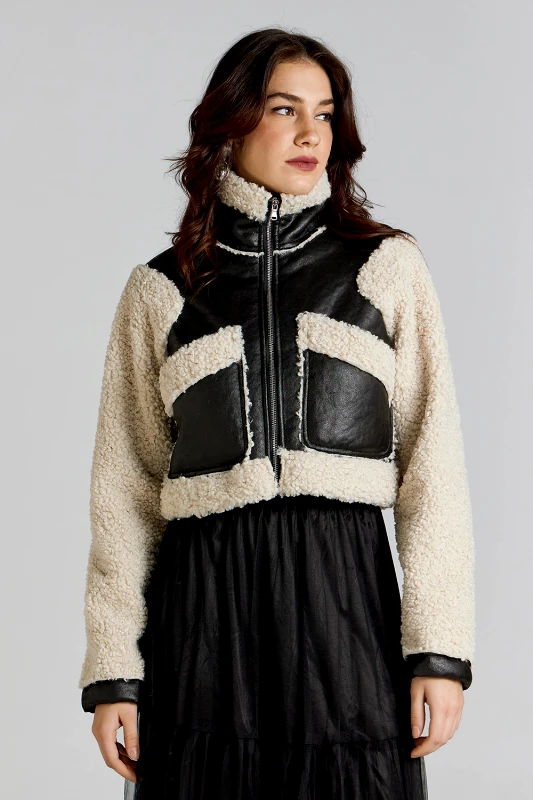 BETTINA Shearling jacket κοντό