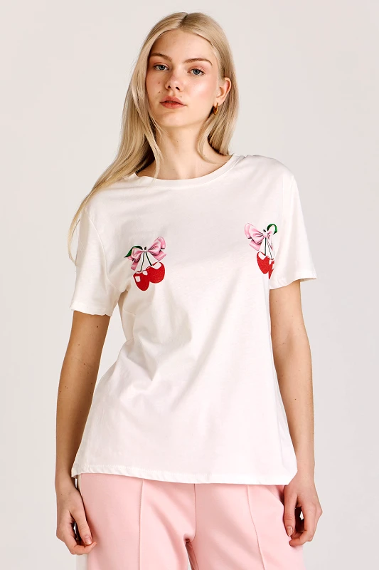 BETTINA T-shirt | Cherries