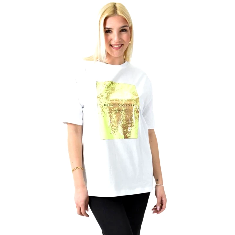Potre OR Γυναικείο T-shirt με σχέδιο Λευκό 26275