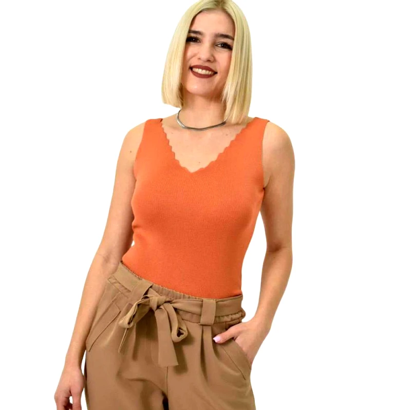 Potre OR Γυναικείο πλεκτό τοπ Εκάι 23239