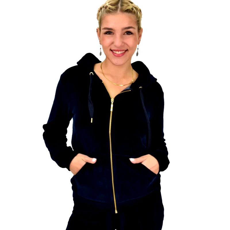 First Woman Βελουτέ ζακέτα φόρμας μπλε σκούρο Μπλε Σκούρο 3727