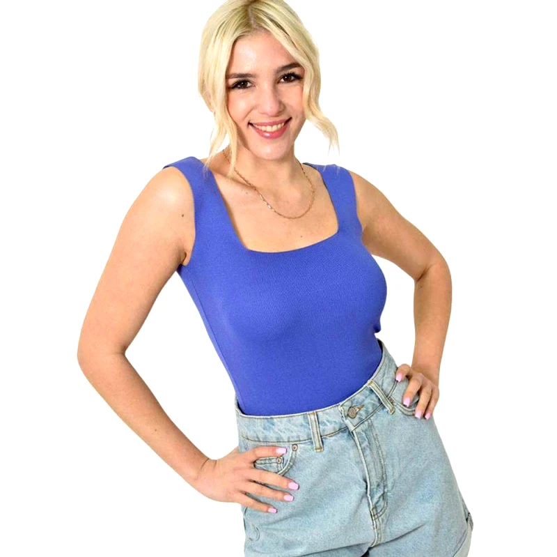 Potre OR Γυναικείο εφαρμοστό τοπ Λιλά 23315