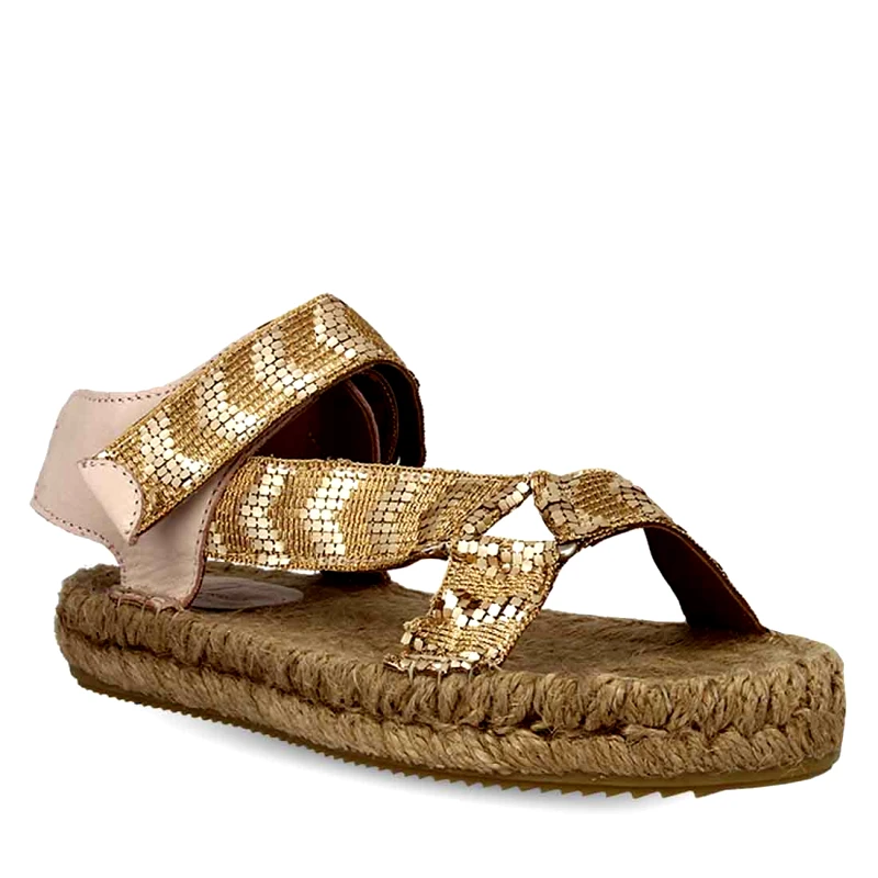 SUESPADRIL Γυναικεία Εσπαντρίγιες Suespadril 2346 Nude/ Silver