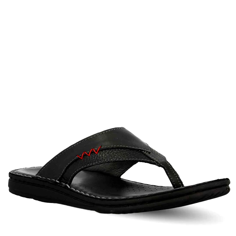 PAREX Ανδρικές Δερμάτινες Σαγιονάρες Comfort Parex 12227023