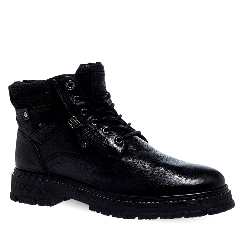 S.OLIVER Ανδρικά Δερμάτινα Μποτάκια S.Oliver 5-16248-43-001