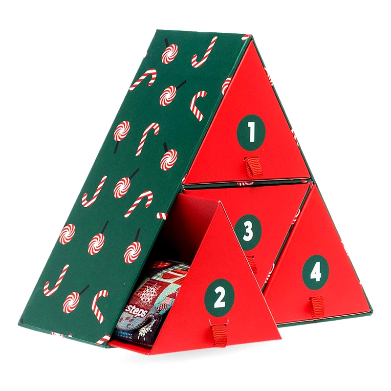 WIGGLE STEPS Unisex Κάλτσες Wigglesteps Xmas Couple Triangle Box