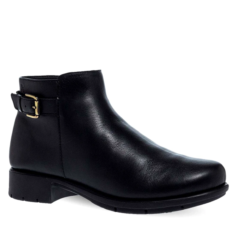 FLEX & GO Γυναικεία Δερμάτινα Μποτάκια Flex & Go 10330088