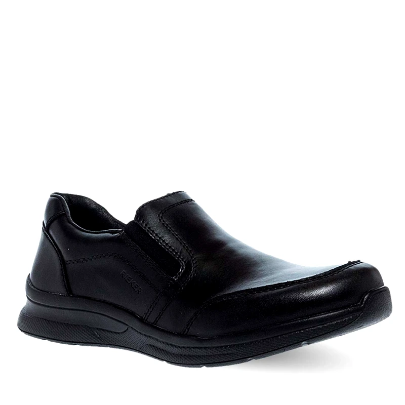 RIEKER Ανδρικά Δερμάτινα Slip On Παπούτσια Rieker 14850-01