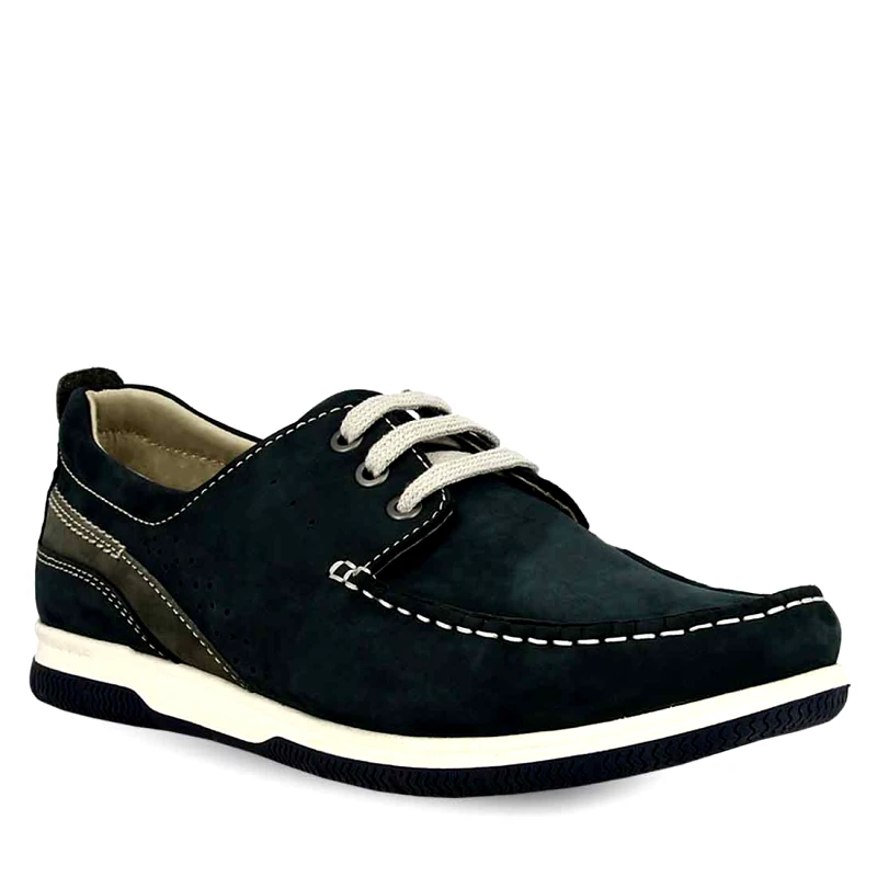 PAREX Ανδρικά Δερμάτινα Casual Παπούτσια Parex 13125014