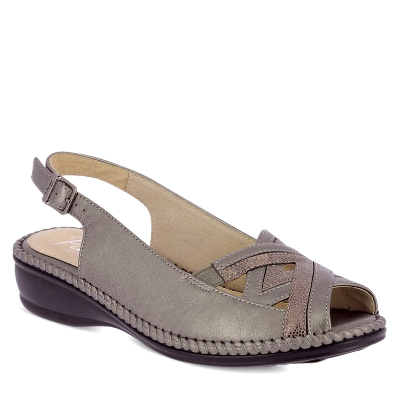 PAREX Γυναικεια Comfort Πεδιλα Peep Toe Parex