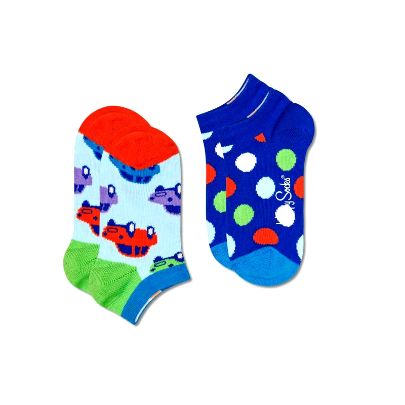 HAPPY SOCKS Παιδικές Κάλτσες Σετ Των 2 Happy Socks Kcar02-6500
