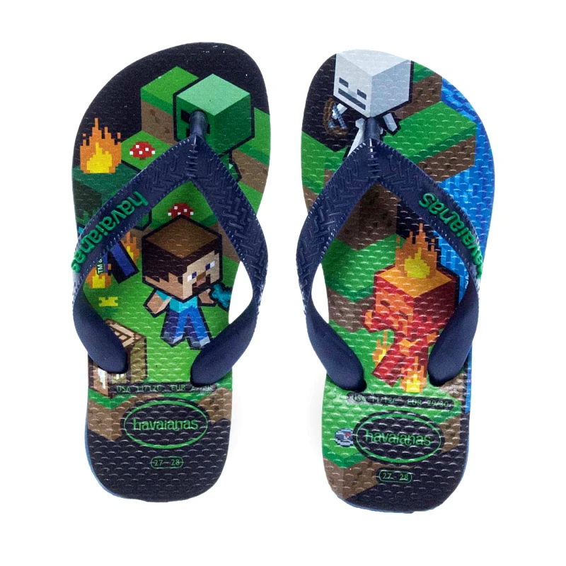 HAVAIANAS Παιδικές Σαγιονάρες Θαλάσσης Havaianas Minecraft 4145125 0555