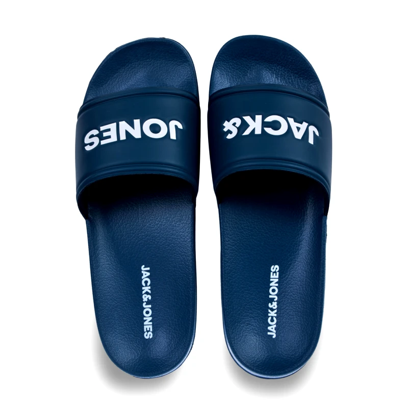 JACK & JONES Ανδρικές Με Φάσα Σαγιονάρες Θαλάσσης Jack & Jones Jfwlarry Pool Slider 12184277