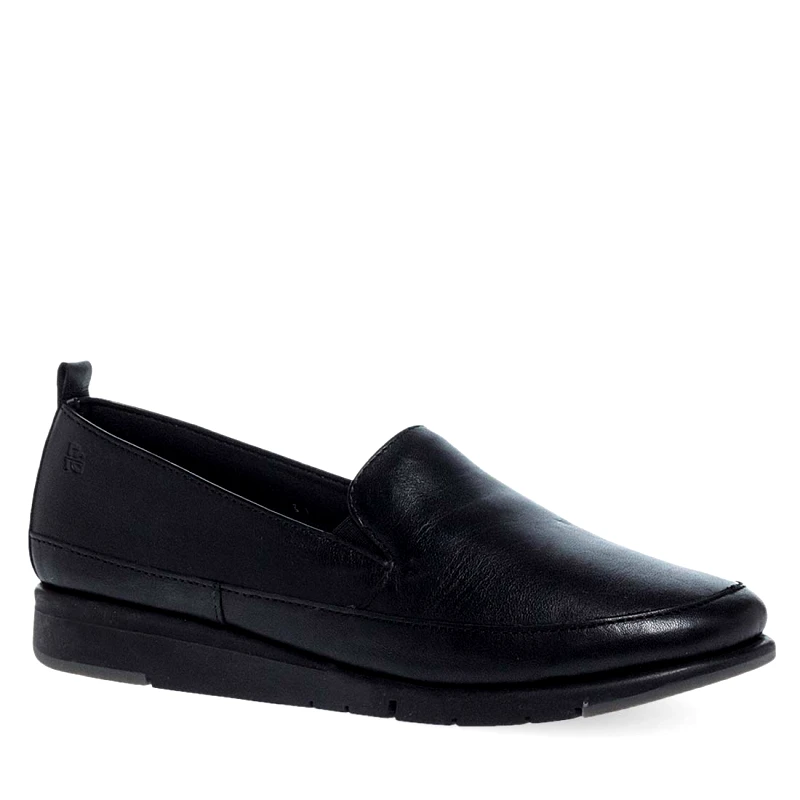 FLEX & GO Γυναικεία Δερμάτινα Slip On Παπούτσια Flex & Go 12930016