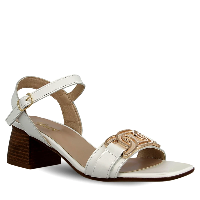 PAREX Γυναικεία Δερμάτινα Mε Τακούνι Πέδιλα Parex 11627155