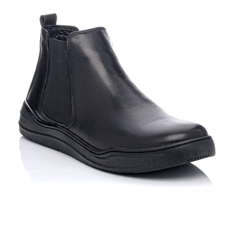 Safe Step Γυναικείο ανατομικό δερμάτινο μποτάκι Safe Step PH4904