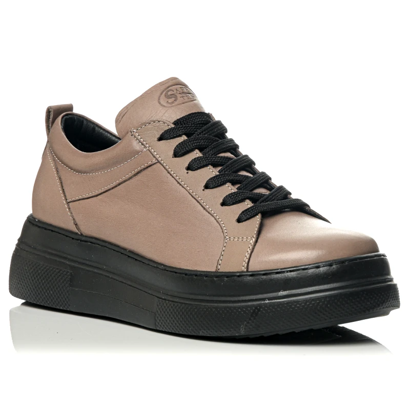 Safe Step Pharmacy Γυναικείο ανατομικό δερμάτινο casual Safe Step PH4939