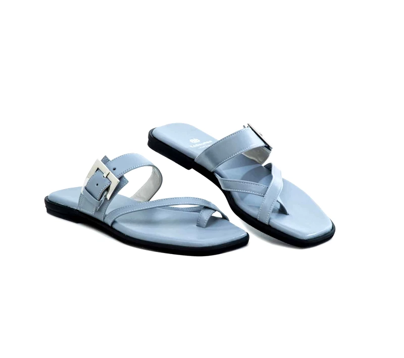 Δερμάτινα Flat Art 1SS06 Grey