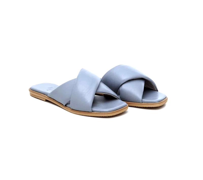 Δερμάτινα Flat Art 1SS05 Grey