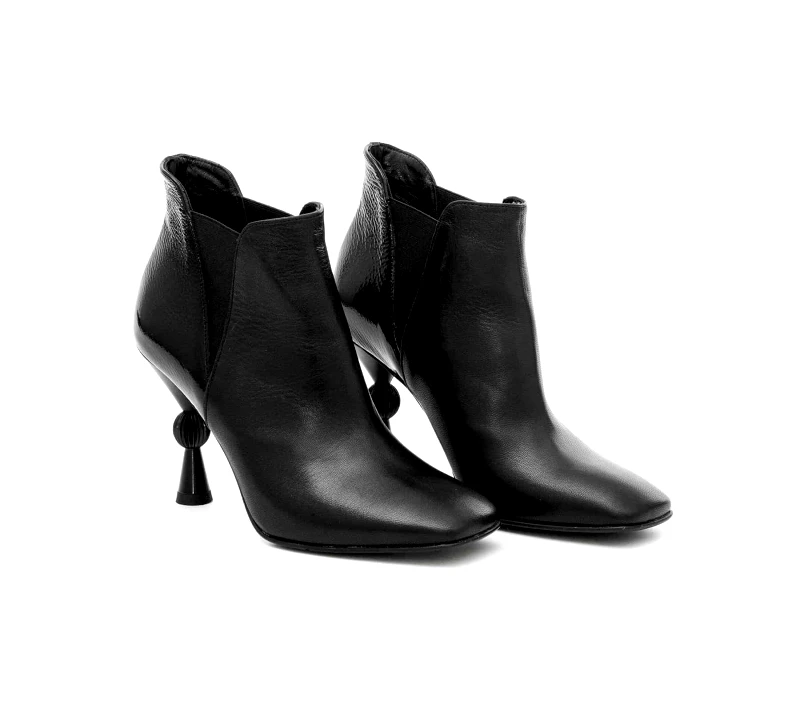 Δερμάτινα Μποτάκια Art 20FW95 Black