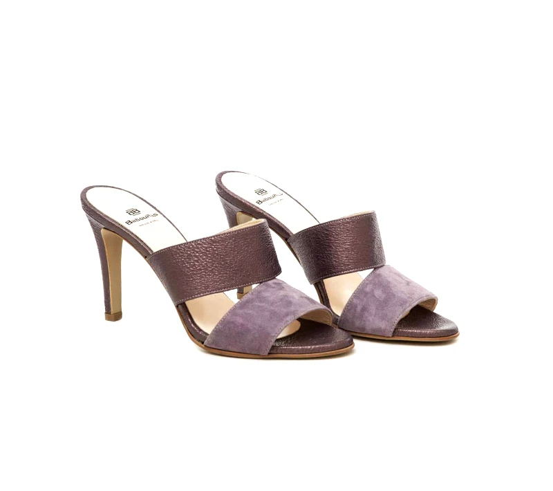 Δερμάτινα Μules Art 20SS99 Purple